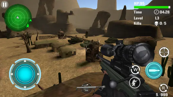 Mountain Sniper Shooting android App screenshot 13