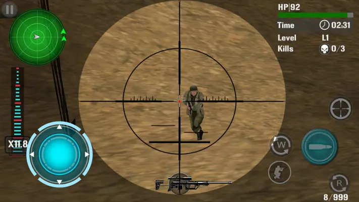 Mountain Sniper Shooting android App screenshot 4